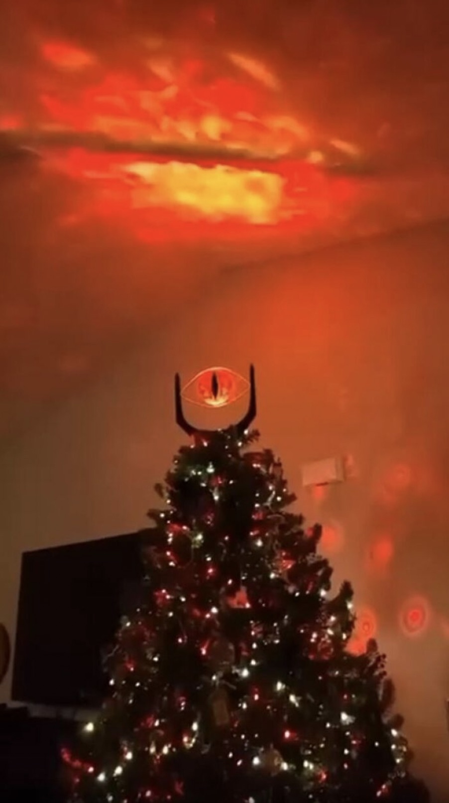 lord of the rings christmas tree